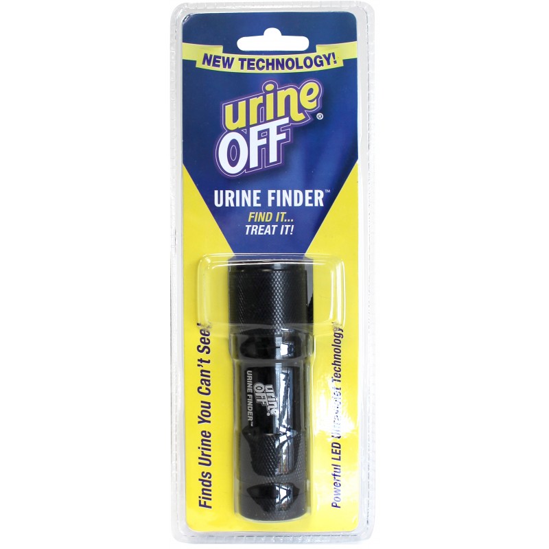 La torche Urine Off permet de trouver la moindre mini tache d’urine de chat.