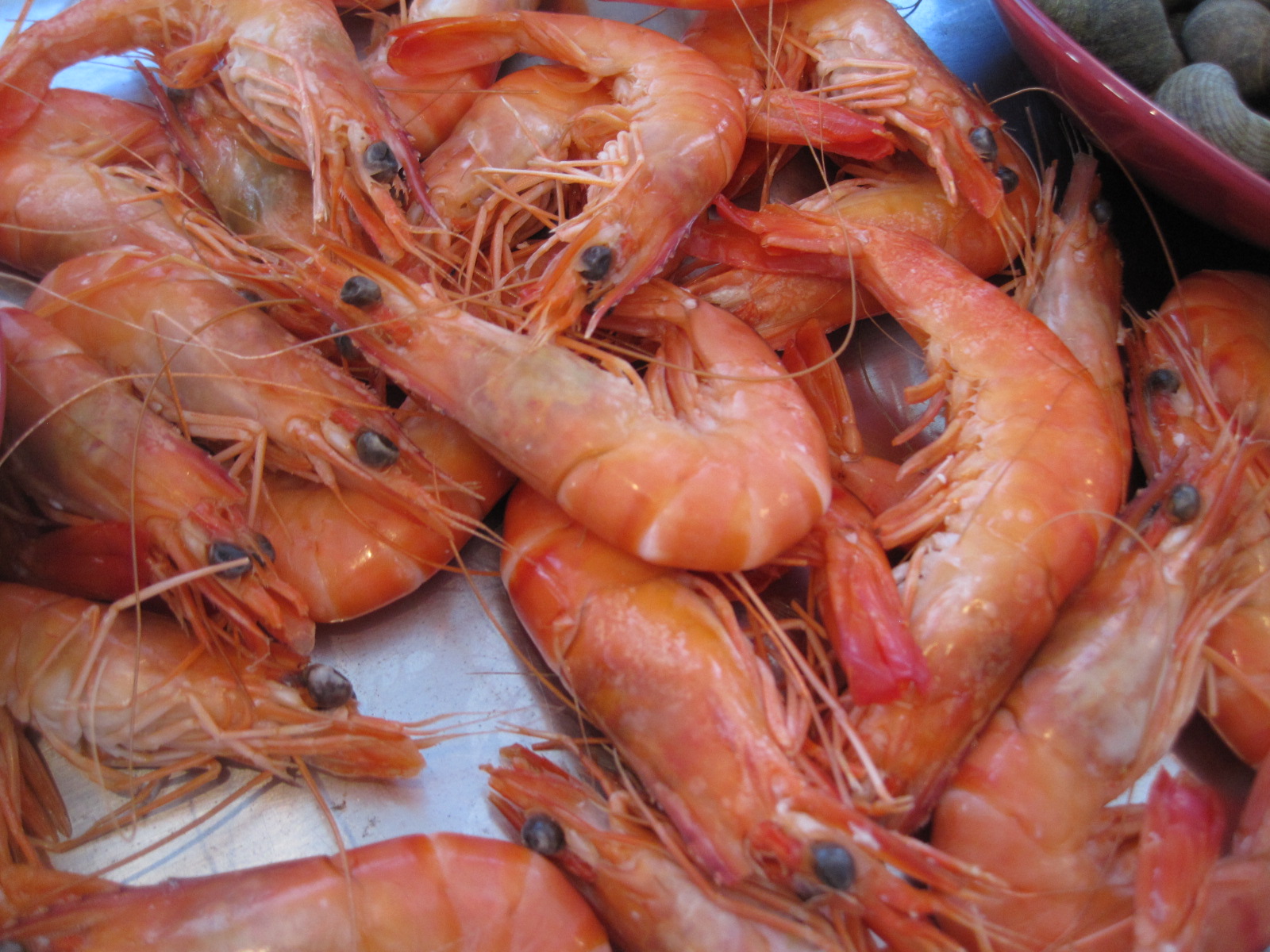 crevettes cuites