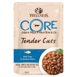 Pâtée pour chat Tender Cuts 85g x 1 - WELLNESS COR