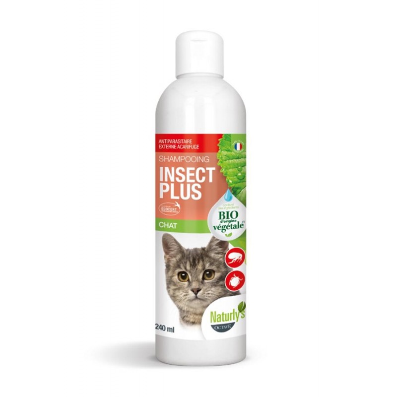 Shampoing Naturel Bio Insecticide Pour Chat Naturly S