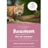 Croquettes sans céréale au Saumon pour chat - Le Chat Urbain à Nice