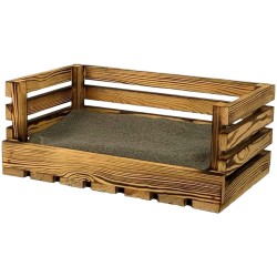 Sofa pour chat en bois brulé - SILVIO DESIGN