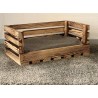Sofa pour chat en bois brulé - SILVIO DESIGN