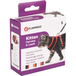 Kit Harnais Et Laisse Pour Chaton Harms Flamingo