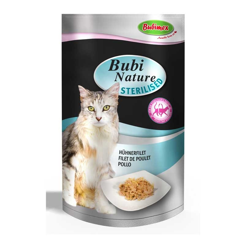 Sachet fraîcheur Bubinature pour chat 70g - BUBIMEX