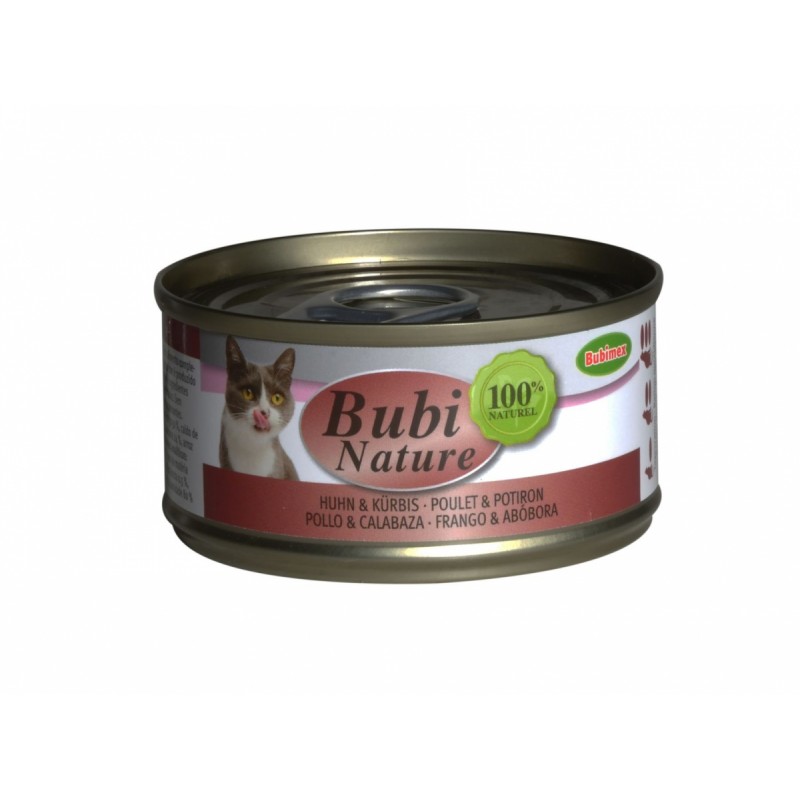 Pâtées naturelles pour chat Bubinature en 70g - BUBIMEX