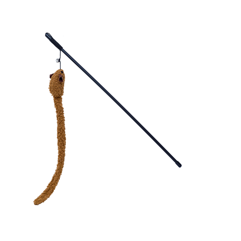 Canne à pêche pour chat Souris longue 49cm - BUBIMEX