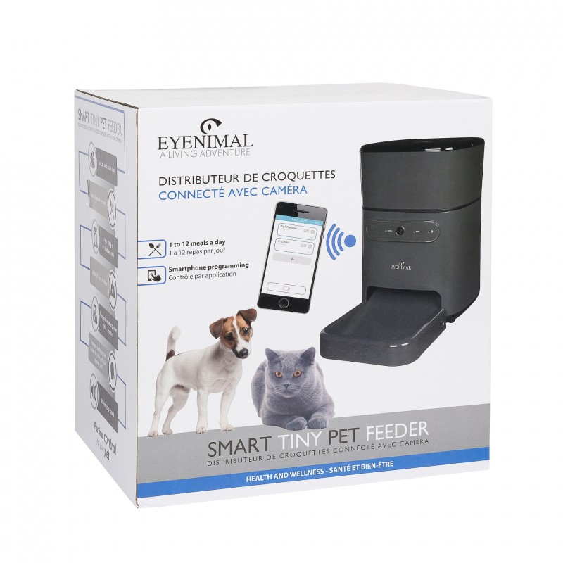 Distributeur connecté avec caméra Tiny Smart Pet Feeder EYENIMAL