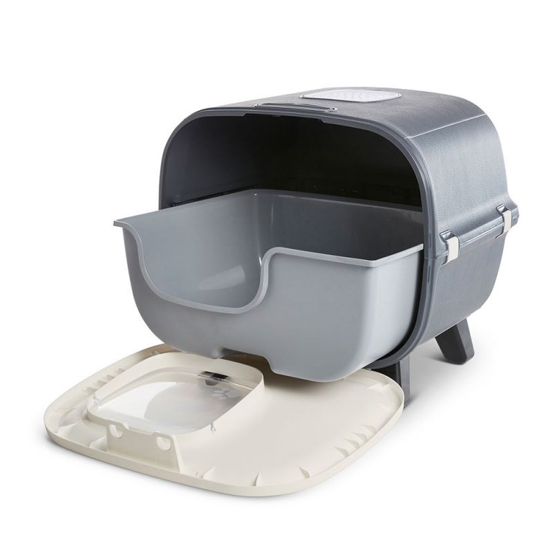 Hygiène Chat – Savic Maison de toilette Nestor noir – 56 x 39 x 38,5 cm Hygiène Chat – Savic Maison de toilette Nestor noir – 56 x 39 x 38,5 cm