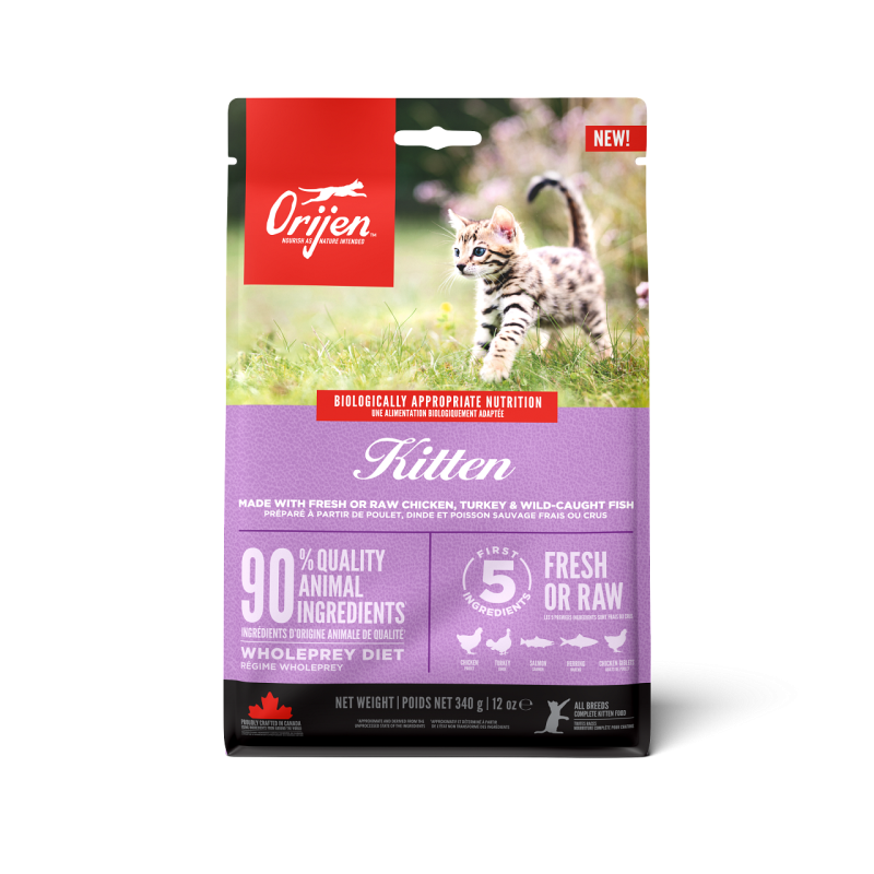 Croquette sans céréale Kitten pour chaton 1,8kg - ORIJEN