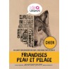 Friandises sans céréale pour chien Peau et Pelage 70 g - LE CHIEN URBAIN à Nice