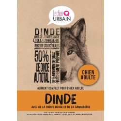 Croquettes sans céréale pour chien Dinde, patate douce, canneberge - LE CHIEN URBAIN à Nice