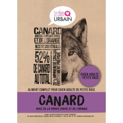 Croquettes sans céréale pour petit chien Canard, patate douce, orange - LE CHIEN URBAIN à Nice