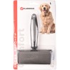 Brosse à carder pour chien Slicker Confort taille L 11,5cm - FLAMINGO
