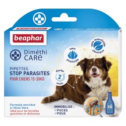 Diméthicare pipettes stop parasites pour gand chien x6 - BEAPHAR