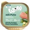 Pâtée naturelle en barquette pour chien Wow 150g