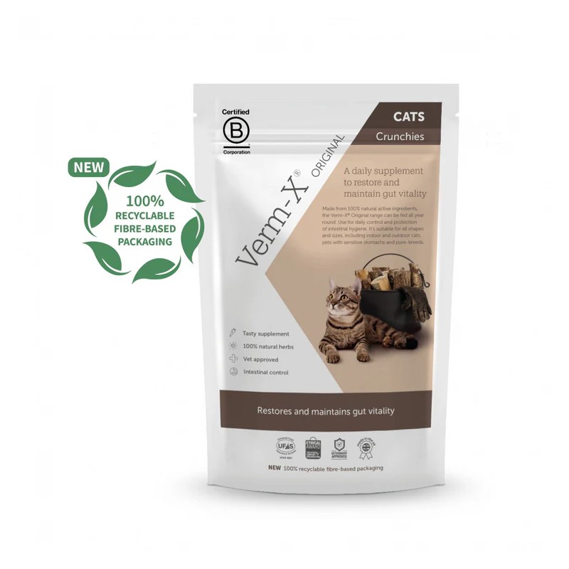 VERM-X - Friandises pour l'hygienne intestinale du chat
