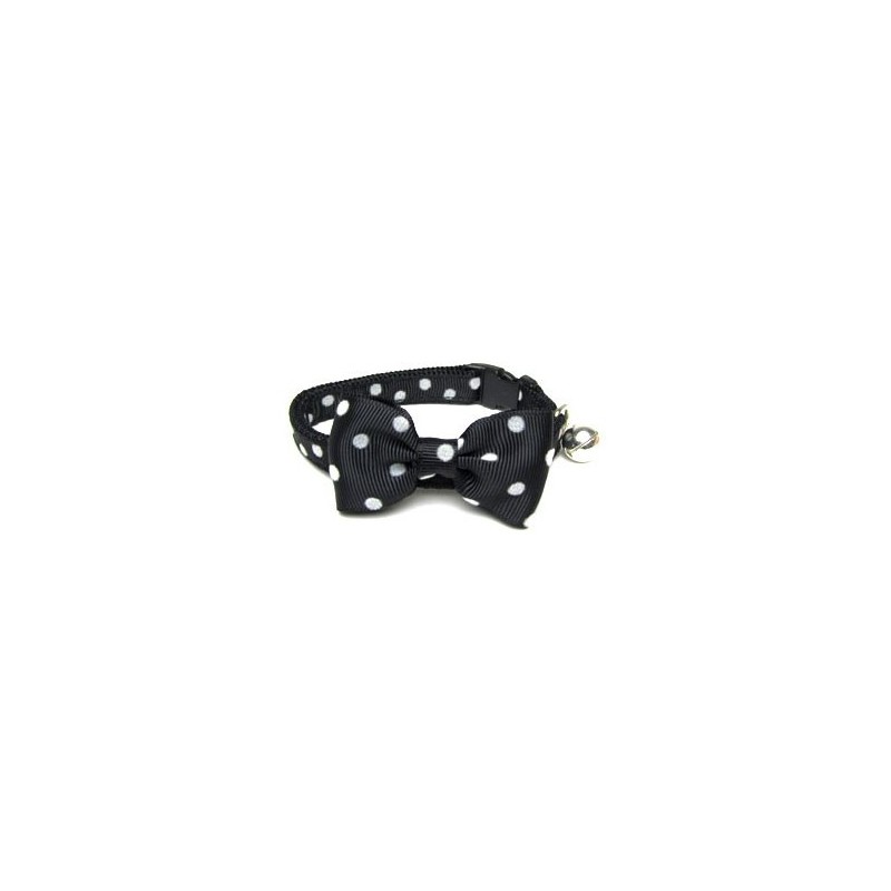 Collier réglable pour chat avec Nœud Papillon assorti - WOUAPY