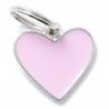 Médaille cœur métal émaillé Collection Basic - MY FAMILY