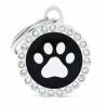 Médaille ronde Patte de chat Collection Glam - MY FAMILY