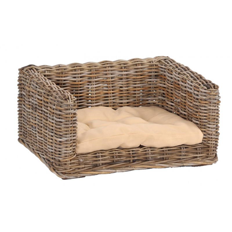 Panier pour chat en osier - SILVIO Panier pour chien et chat en osier - SILVIO DESIGN