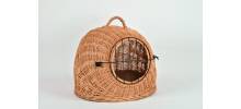 Cage de transport pour chat en osier - SILVIO DESIGN