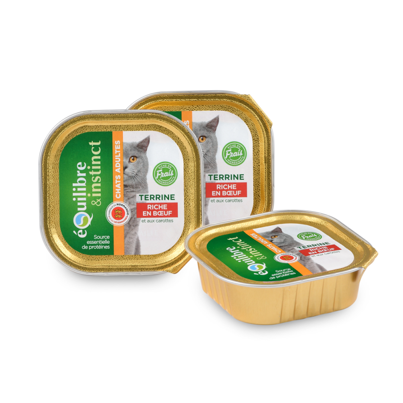 Pâtée pour chat Equilibre & Instinct