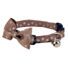 Collier réglable pour chat avec Nœud Papillon assorti - WOUAPY
