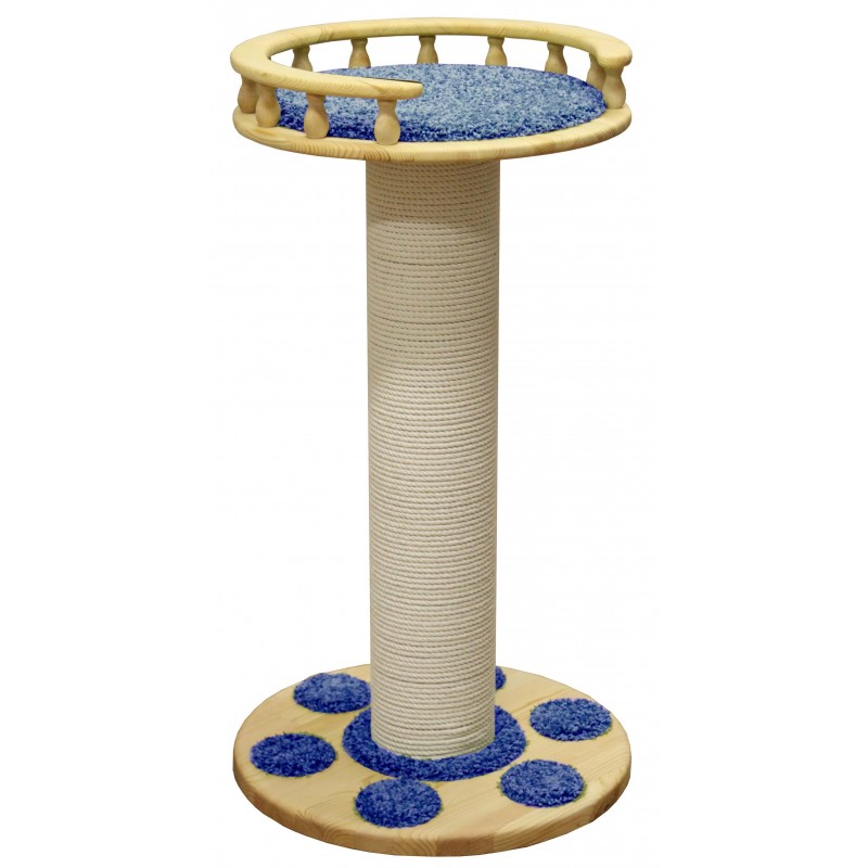 Tour pour chat en bois massif Patchouly - CES'ART