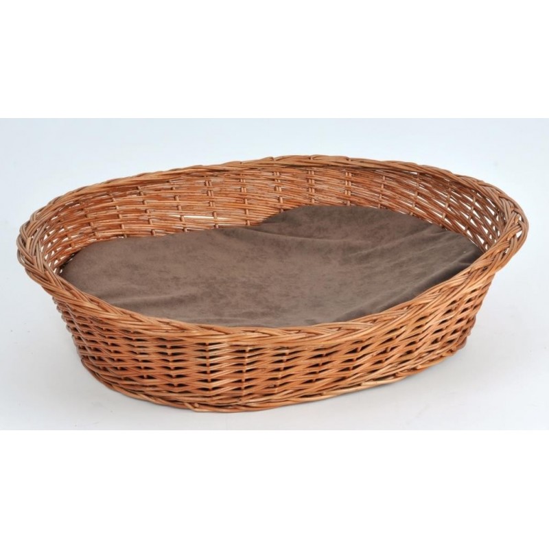 Panier en osier pour chat et chien Mit Kissen - SILVIO DESIGN