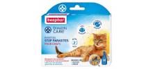 Pipettes sans pesticide anti-parasite pour chat  x 6 Dimethicare - BEAPHAR