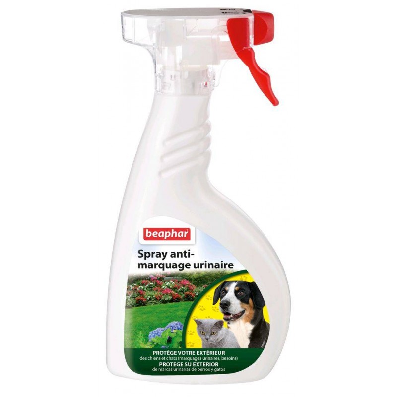 Répulsif pour chien et chat anti marquage urinaire extérieur 400 ml - BEAPHAR