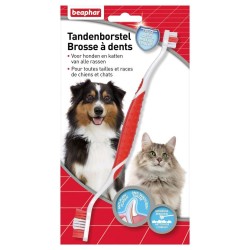 BEAPHAR - Brosse à dents haleine fraîche pour chien et chat