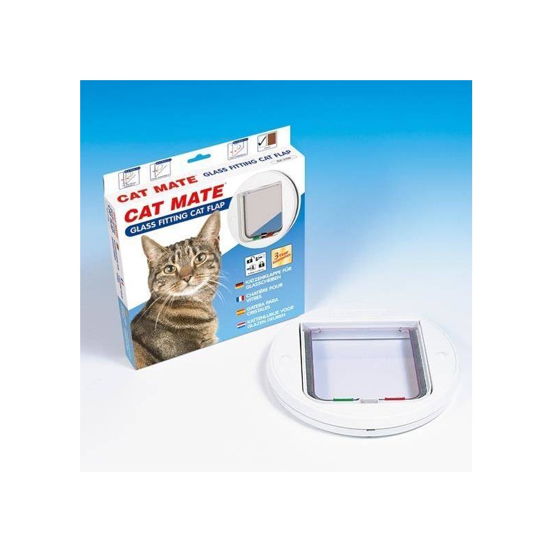 Chatière pour baie vitrée Glass Fitting - CAT MATE