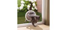 Chatière pour baie vitrée Glass Fitting - CAT MATE
