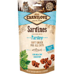 CARNILOVE - Friandises sans céréale pour chat Soft Sardine